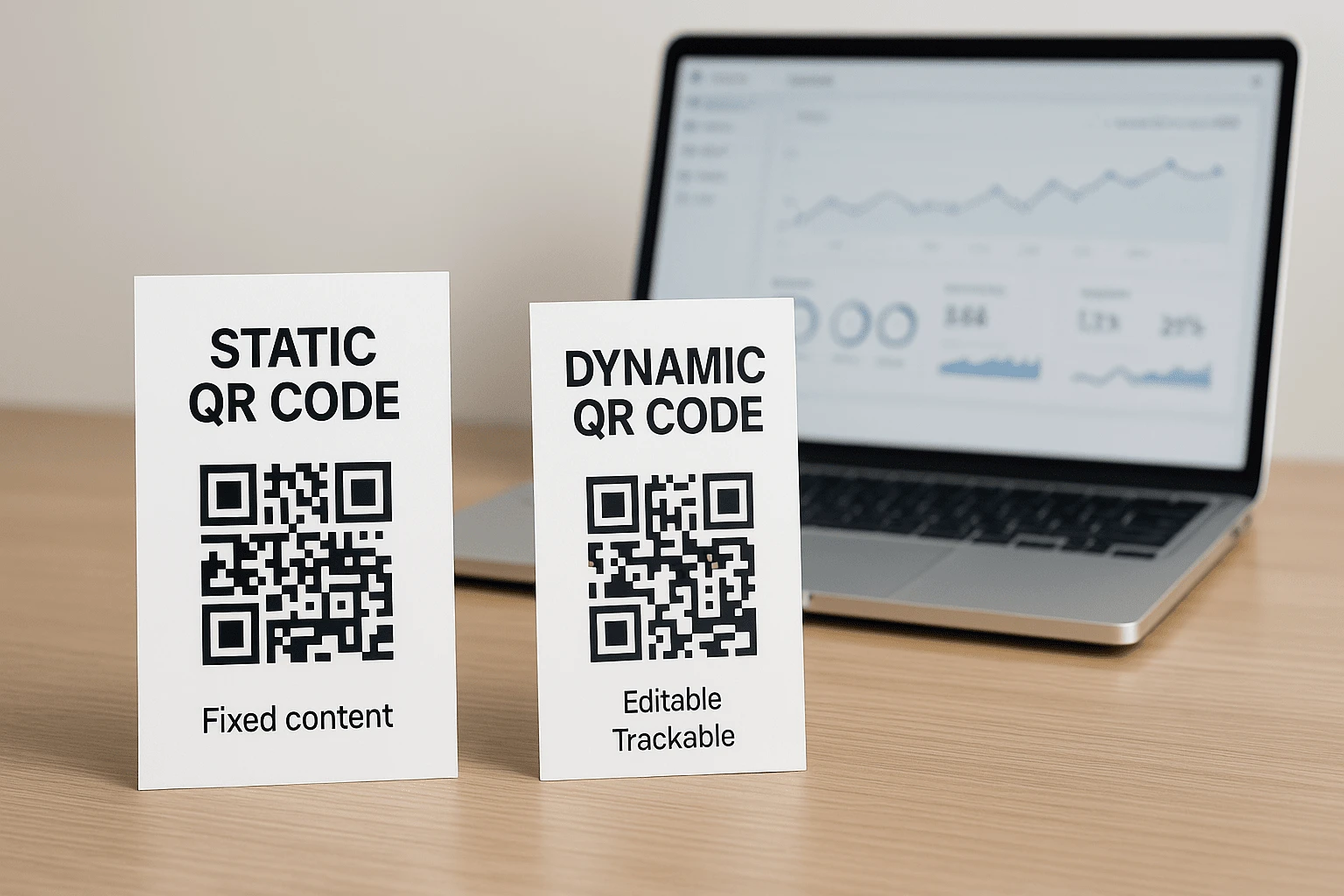 Statischer oder dynamischer QR-Code: Was wählen und worin liegt der Unterschied?