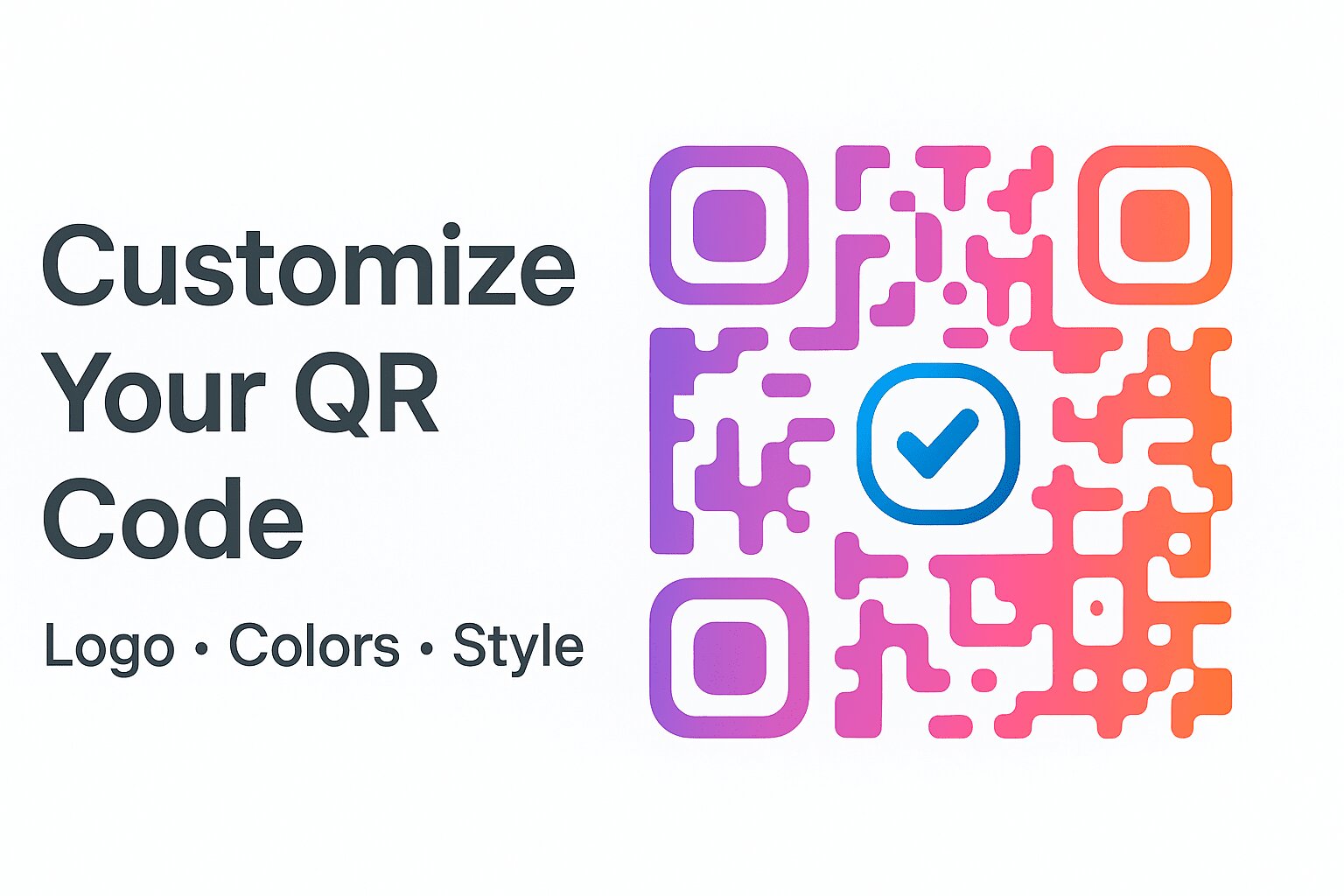 QR code personnalisé : création avec logo et couleurs